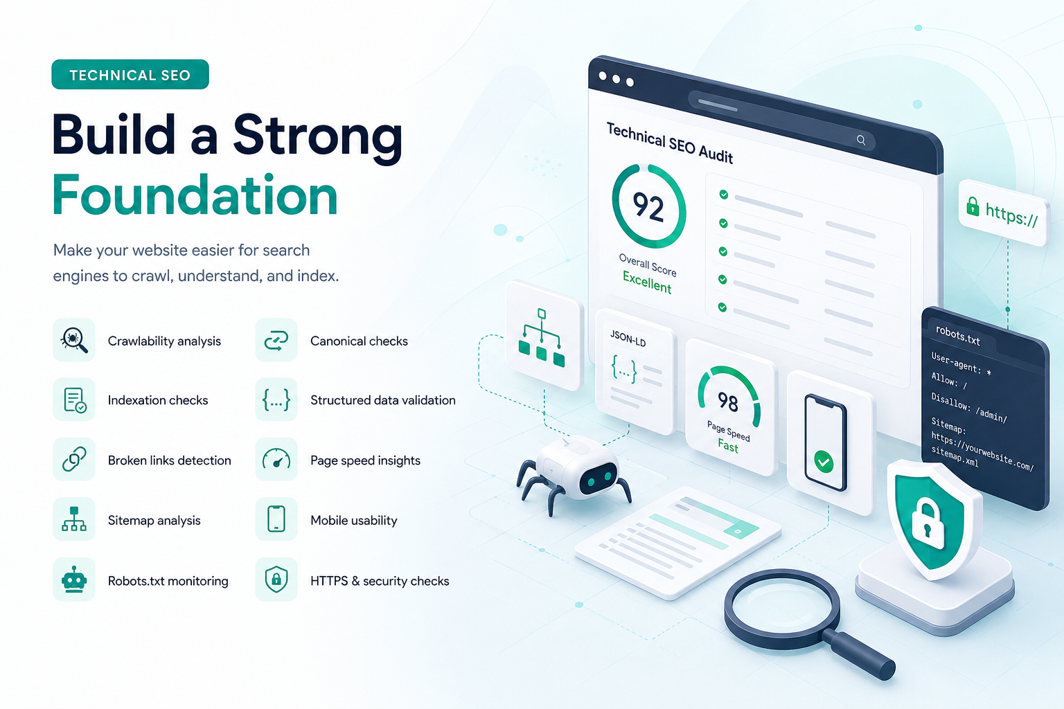 Technical SEO Analytics Dashboard